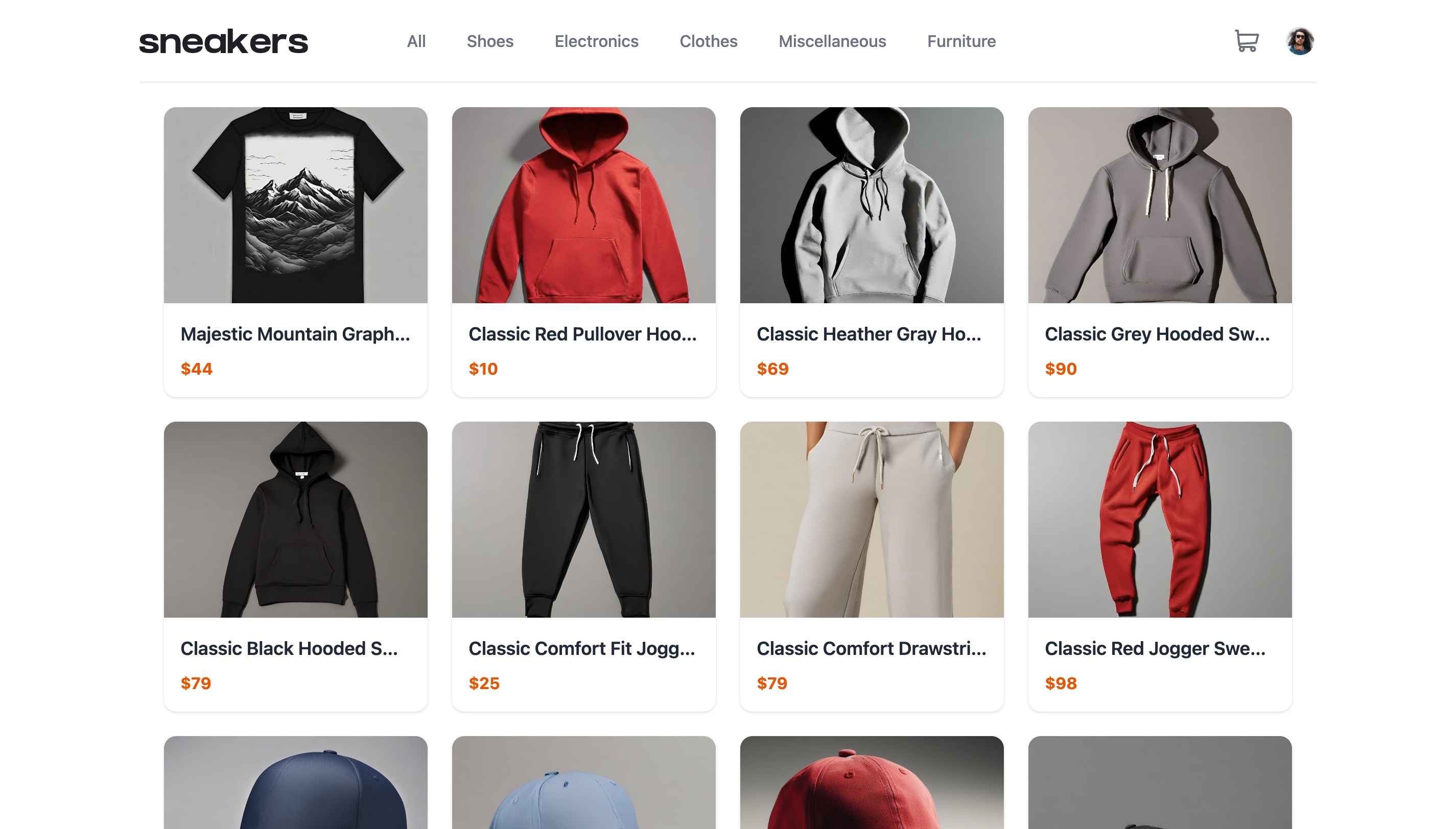 Imagen del proyecto Ecommerce Product Page
